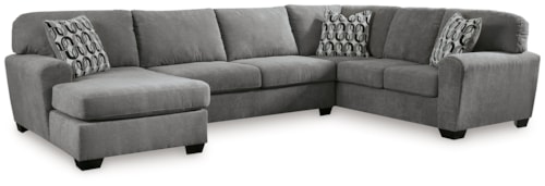 3-Piece Sectional With Chaise
