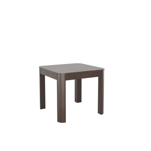 Casual Customizable 24" Square End Table