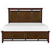 Homelegance Furniture Frazier Park Queen Platform Bed with Footboard Storage