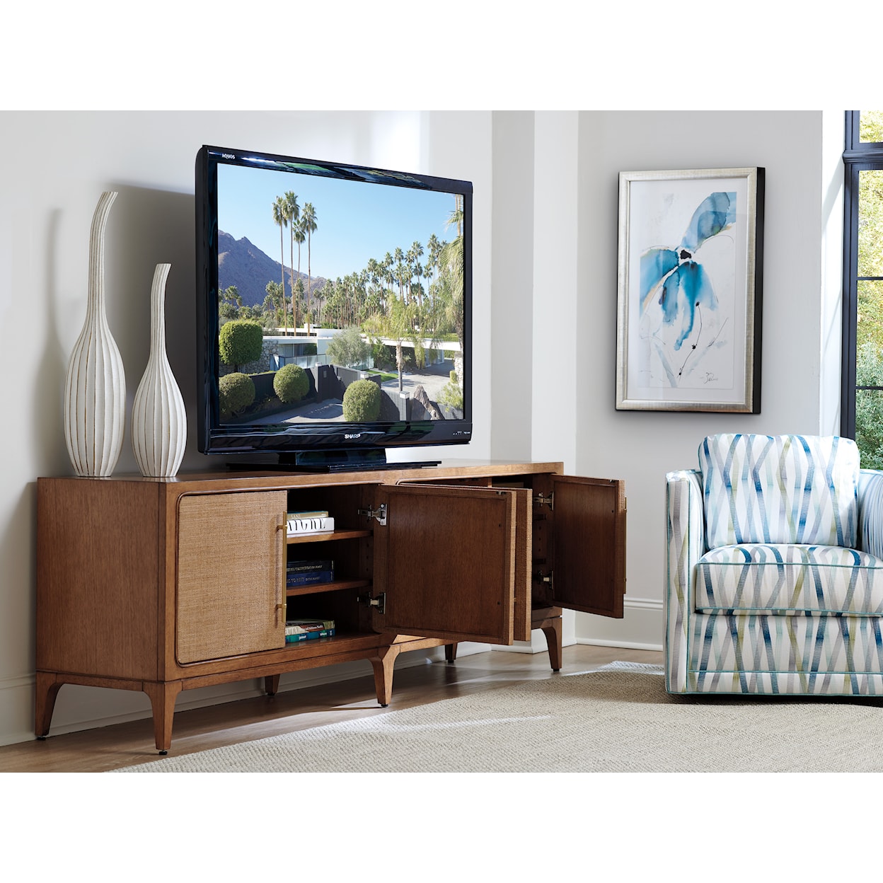 Tommy Bahama Home Palm Desert Sierra Madre Media Console