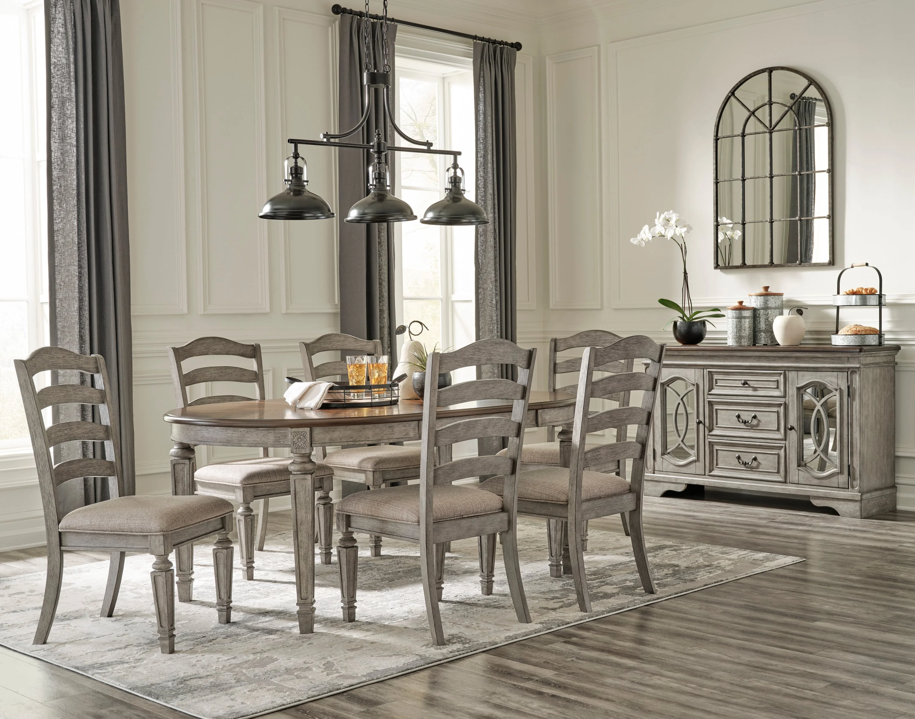 ashley furniture dining room table