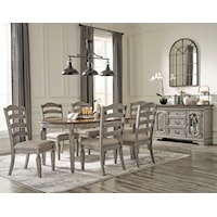 Traditional 8-Piece Dining Set