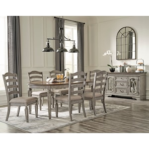 Signature Design by Ashley Lodenbay 8-Piece Dining Set