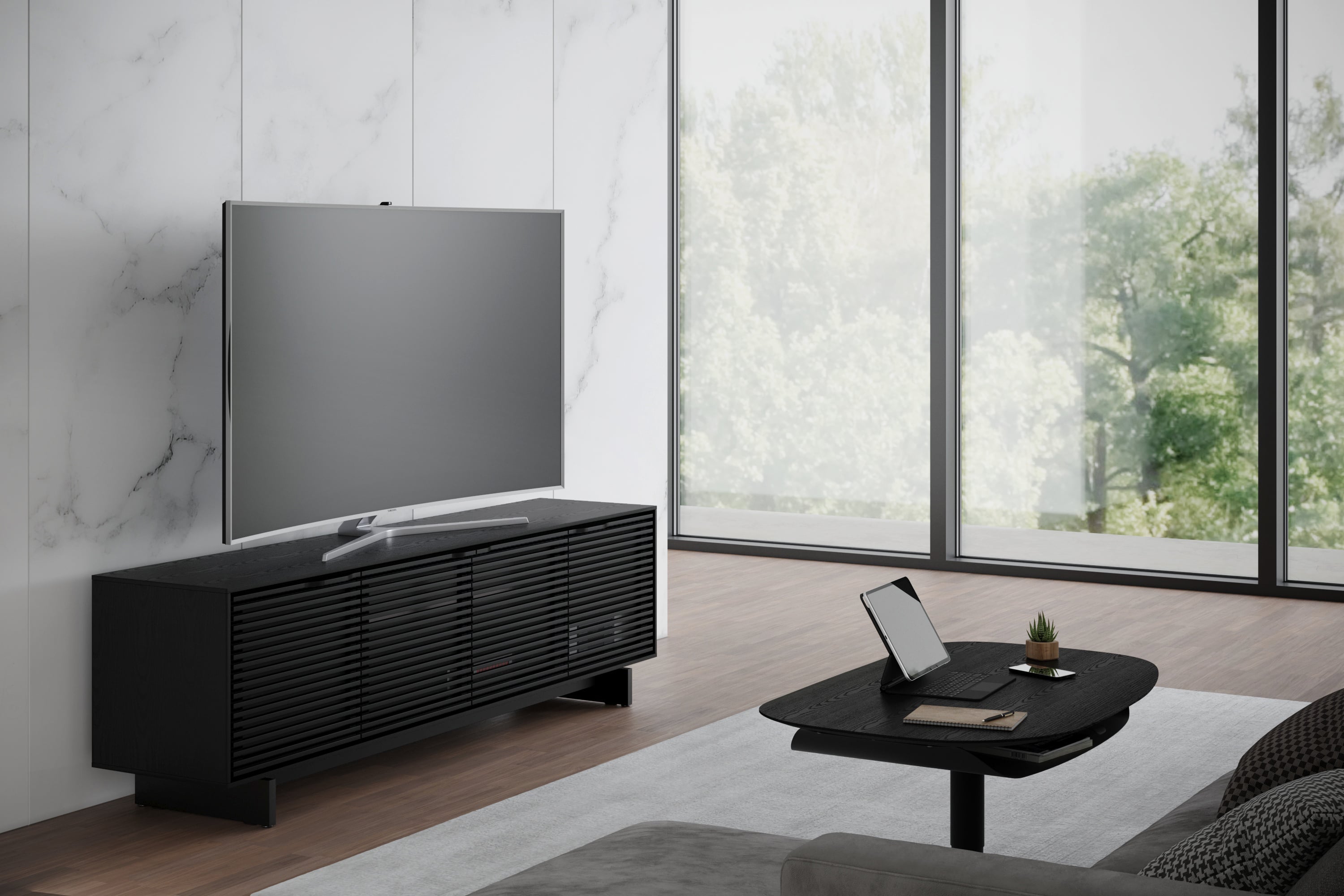 BDI Align TV Stand & Credenza