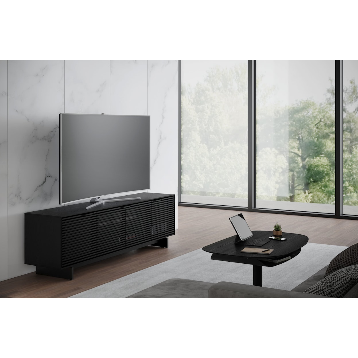 BDI Align TV Stand & Credenza