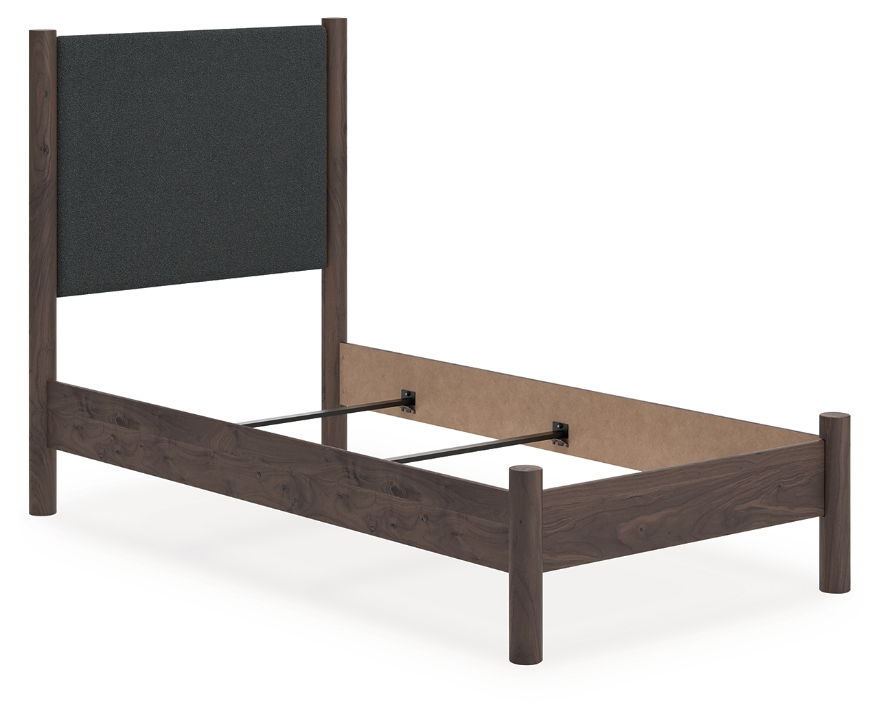 Twin Upholstered Panel Bed