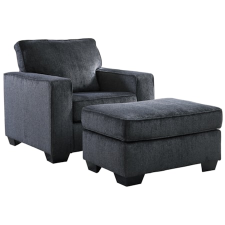 Chair And Ottoman