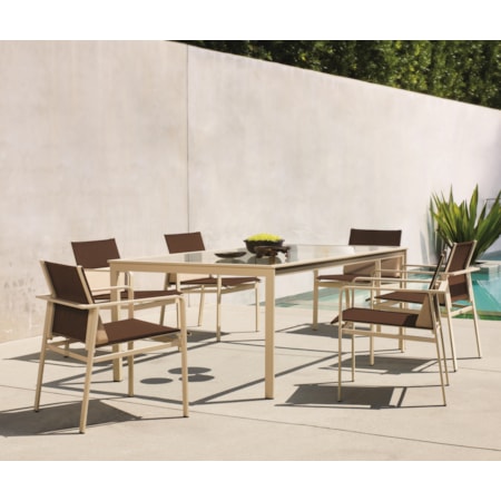 Modern 7-pc. Sling Dining Set