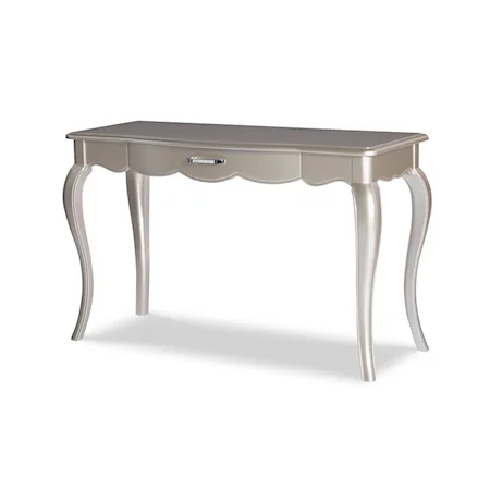 Glam Desk with Drawer