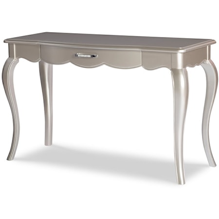 Glam Desk with Drawer