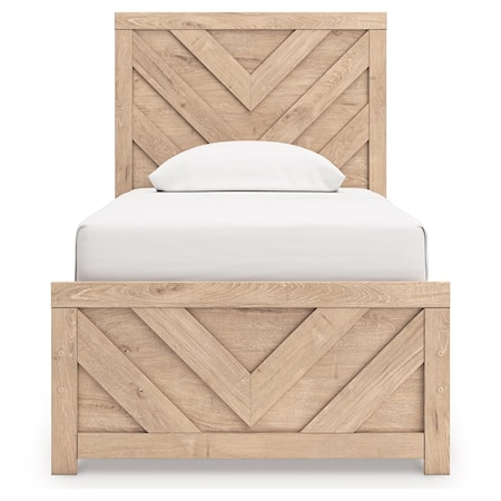 Twin Panel Bed