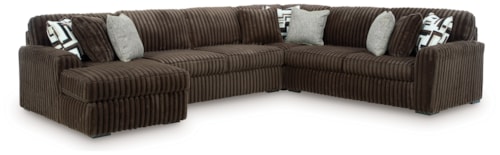 4-Piece Sectional With Chaise