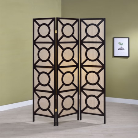 3 Panel Room Divider Folding Shoji Screen