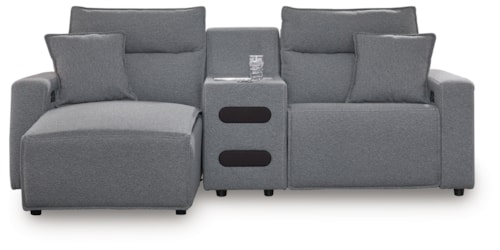 3-Piece Power Reclining Sectional With Chaise