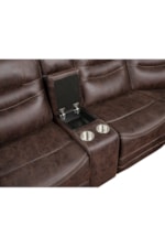 Steve Silver Stetson Casual 6-Piece Manual Reclining Sectional with Cup Holders