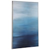 Uttermost Art Moonlit Sea Hand Painted Canvas