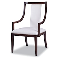 Contemporary Upholstered Host Chair