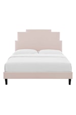 Modway Lindsey Performance Velvet Twin Platform Bed