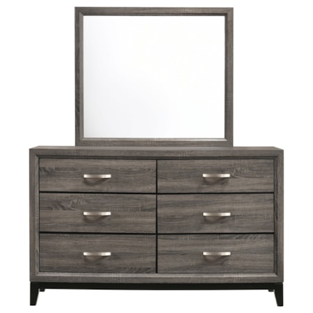 Watson 6-drawer Dresser w/ Mirror