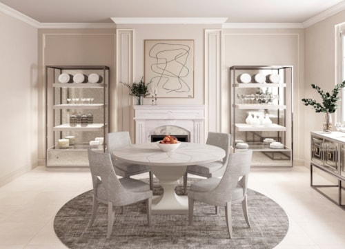 Transitional 7-Piece Dining Group
