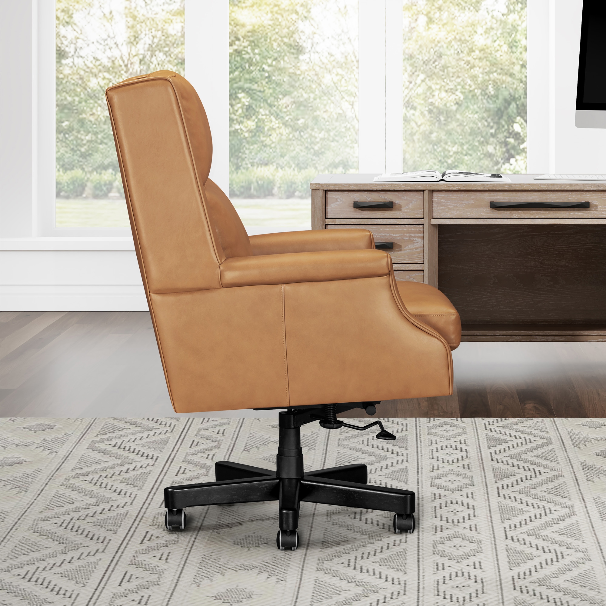 Leather Desk Chair