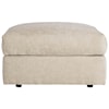 Bernhardt Plush Ottoman