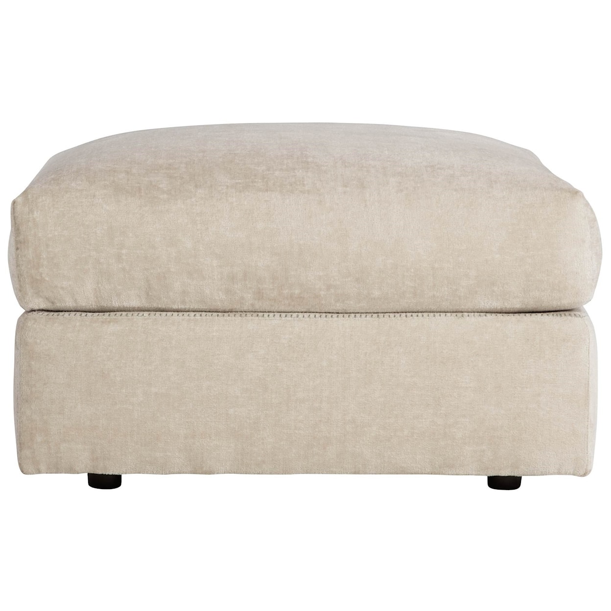 Bernhardt Plush Ottoman