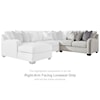 Benchcraft by Ashley Dellara 3-Piece Sectional with Chaise