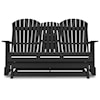 Signature Design by Ashley Hyland wave Outdoor Glider Loveseat