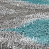 Dalyn Modern Greys Teal 9'6"X13'2" Rug