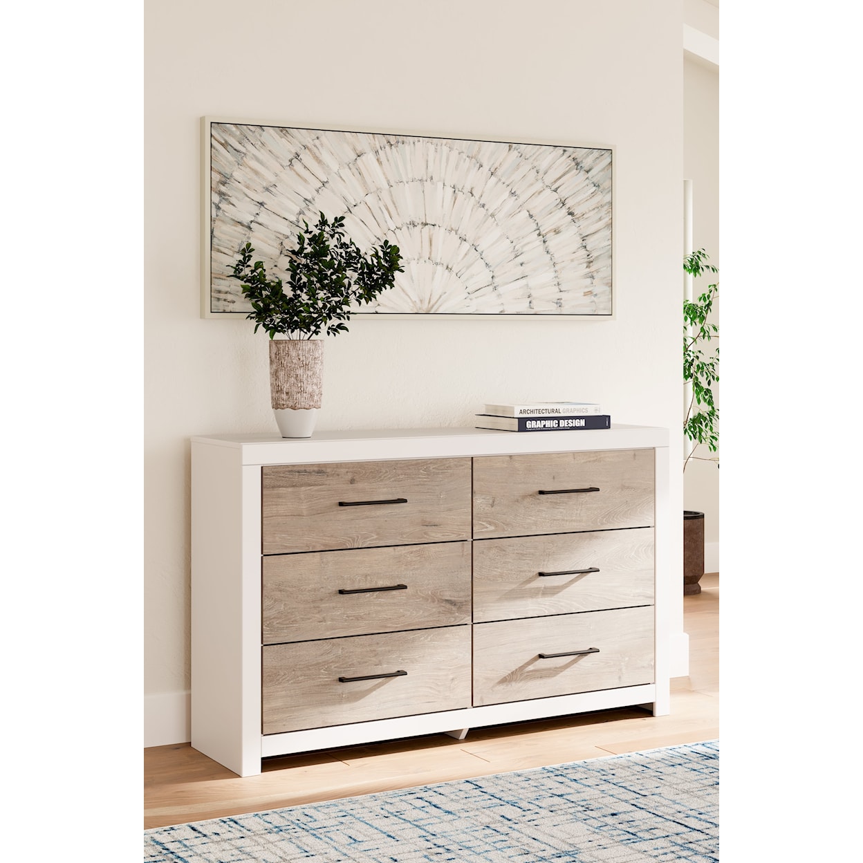 Signature Design by Ashley Furniture Charbitt 6-Drawer Dresser