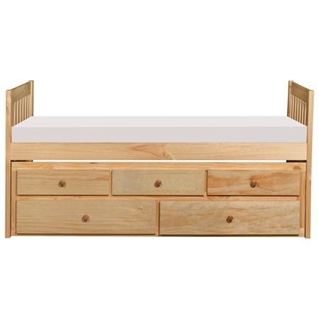 Twin/Twin Trundle Bed