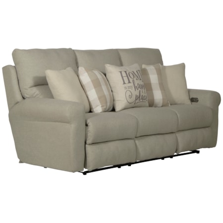 Lay Flat Power Reclining Sofa