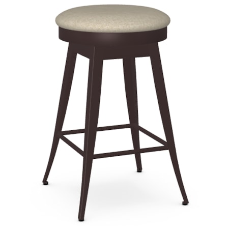 Upholstered Counter Height Swivel Stool