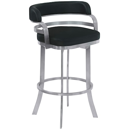 30" Bar Height Metal Barstool