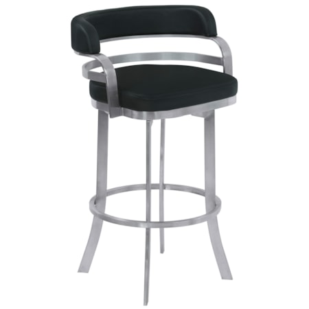 30" Bar Height Metal Barstool