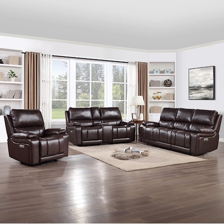 Casual Reclining Living Room Set