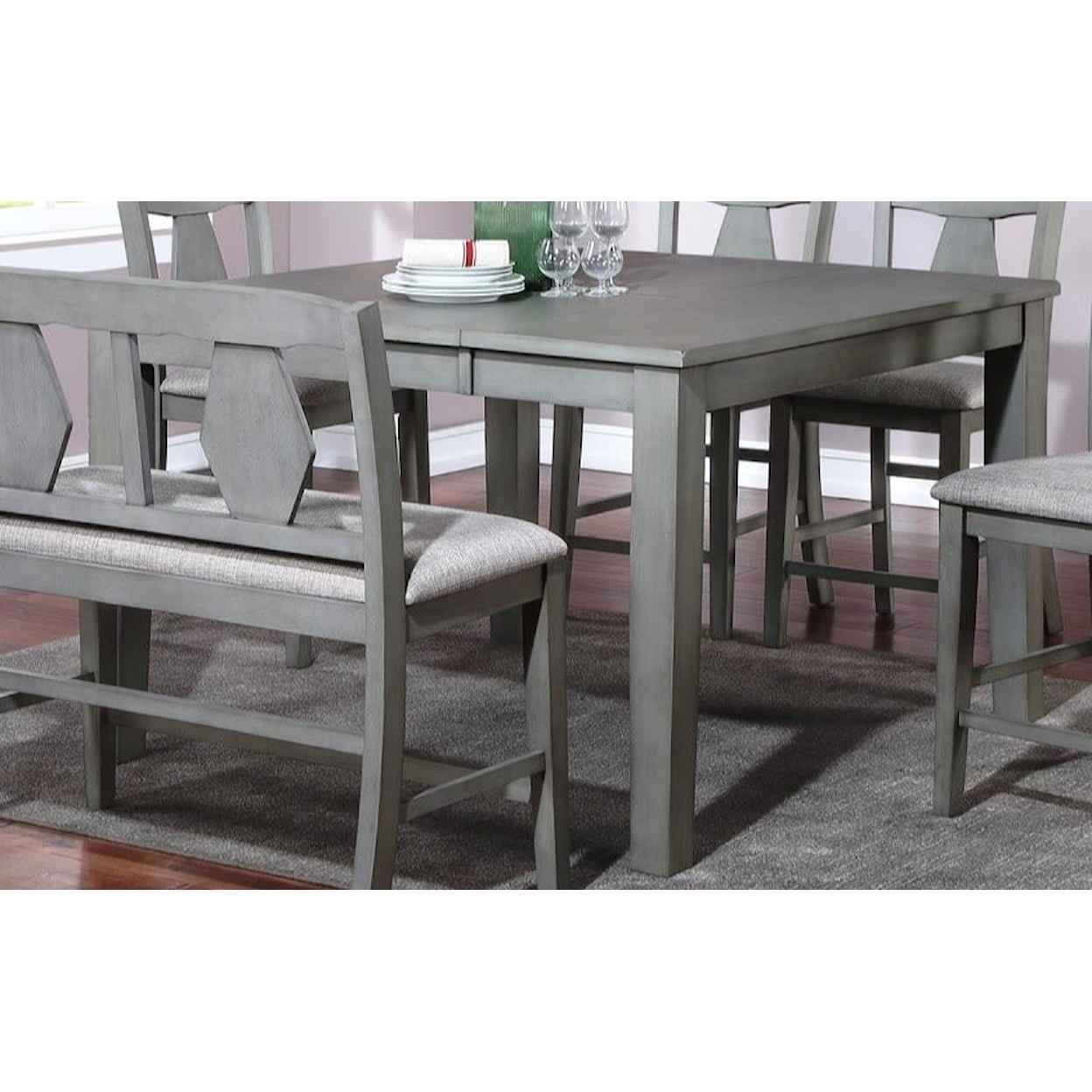 Urban Styles Napa Gray NAPA GREY PUB TABLE |