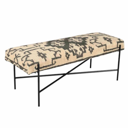 Transitional Cream Bench