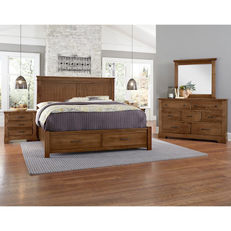 King Mansion Storage Bed