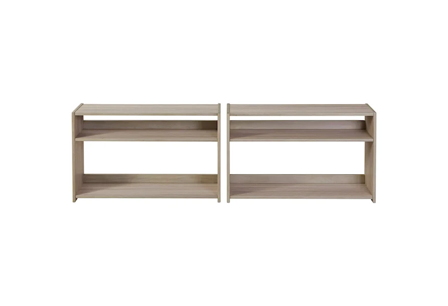 Wrenalyn Set of 2 Under Bed Bookcases by Signature Design by Ashley at Esprit Decor Home Furnishings