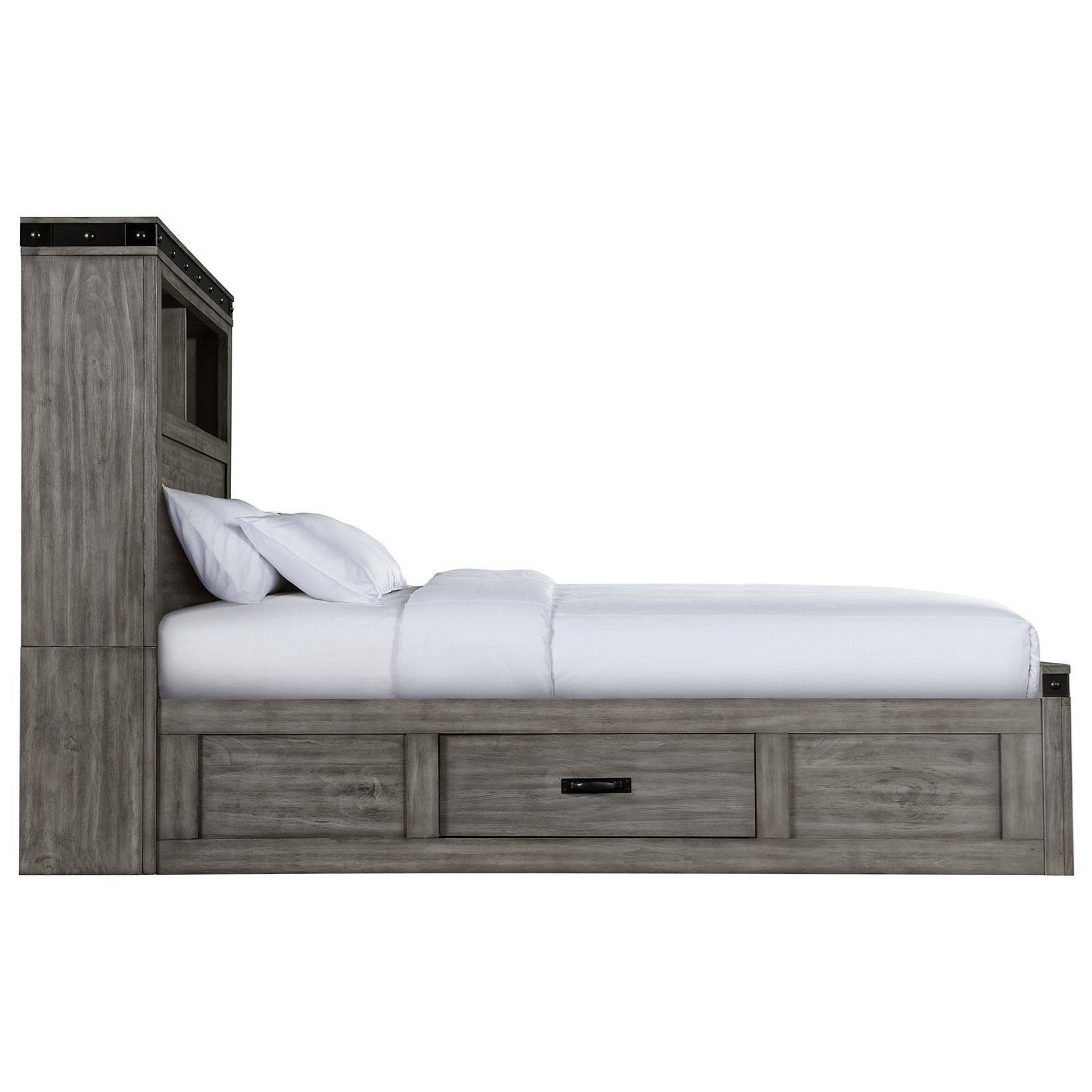 Elements International Wade Full Storage Bed