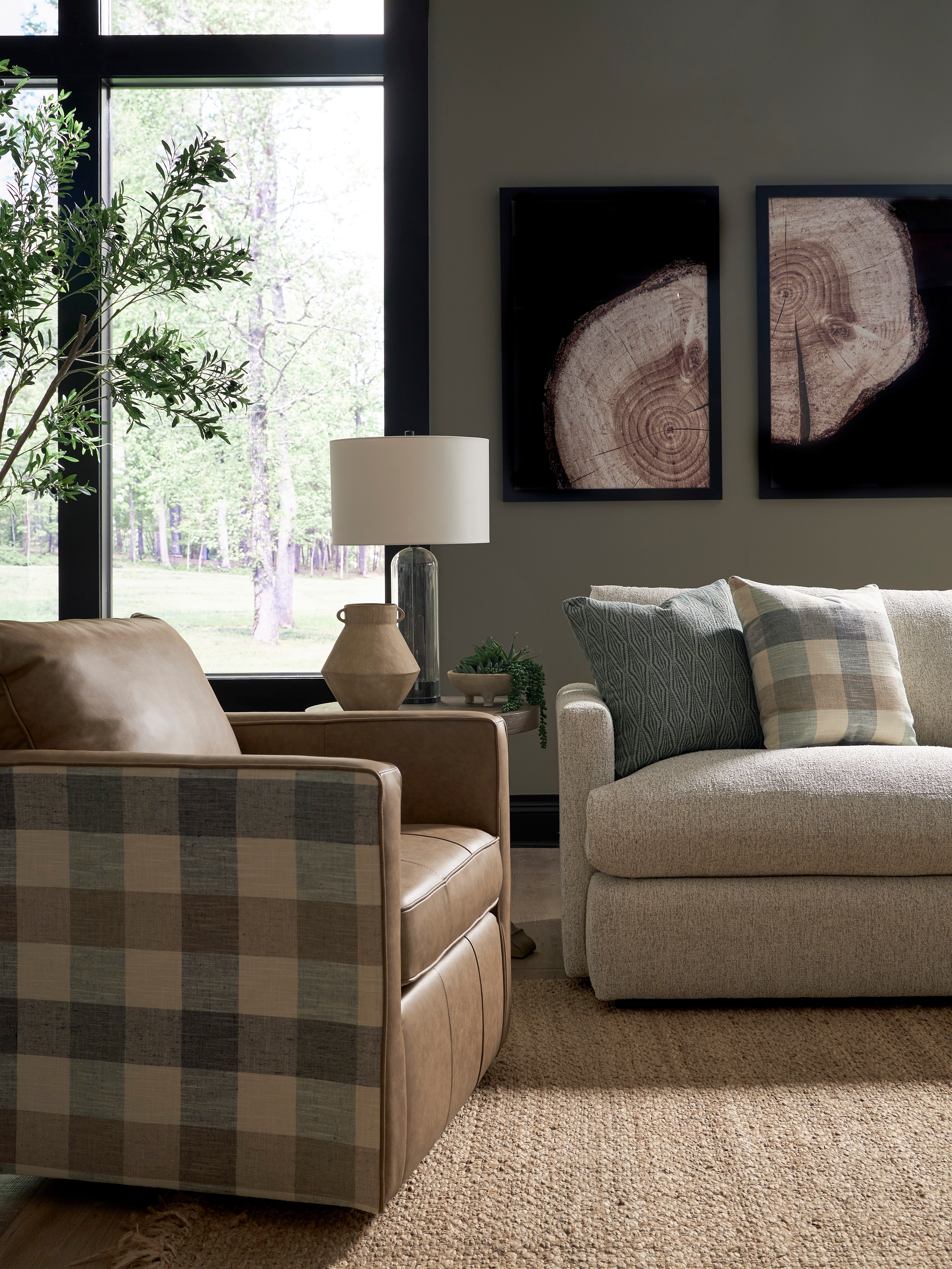 Best Home Furnishings Field & Stream Stationary Sofa