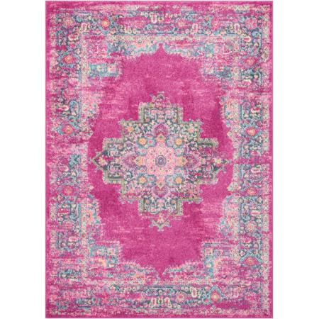 Fusia Rectangle Nourison Passion PSN03-FUCHS-5'3