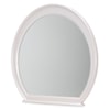 Michael Amini Glimmering Heights Round Wall Mirror