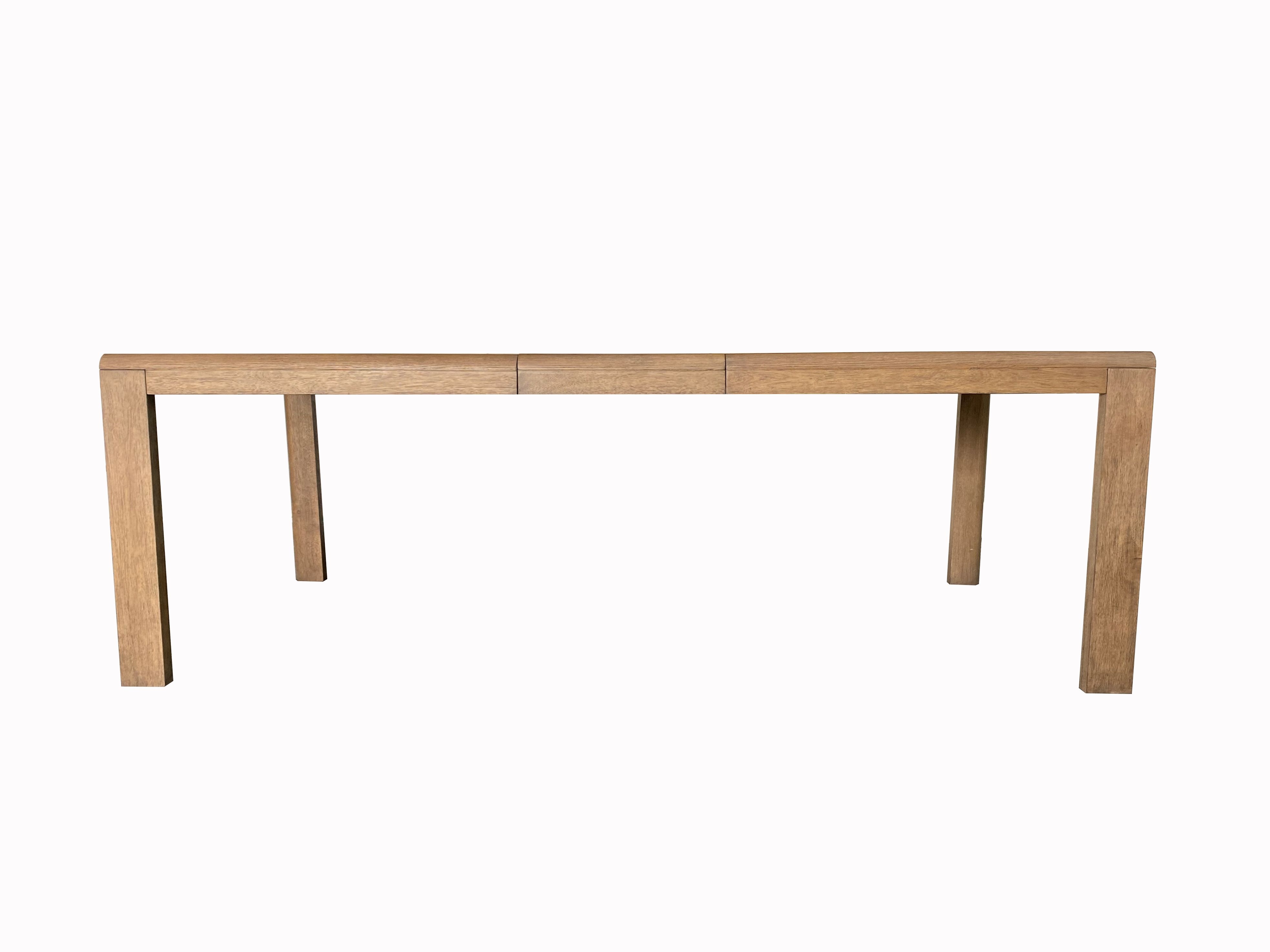 Bernards ELURE 72" Hi-Leg Extension Dining Table