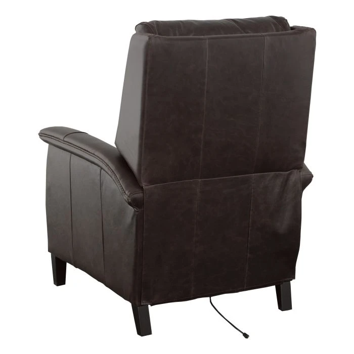 Fairfield The Leather Reserve Leather Power Recliner w/Braided Trim Detail