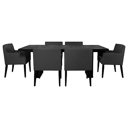 Catherine 7-piece Dining Table Set