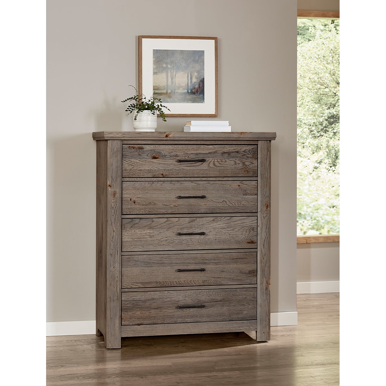 Vaughan-Bassett Yellowstone 5-Drawer Chest