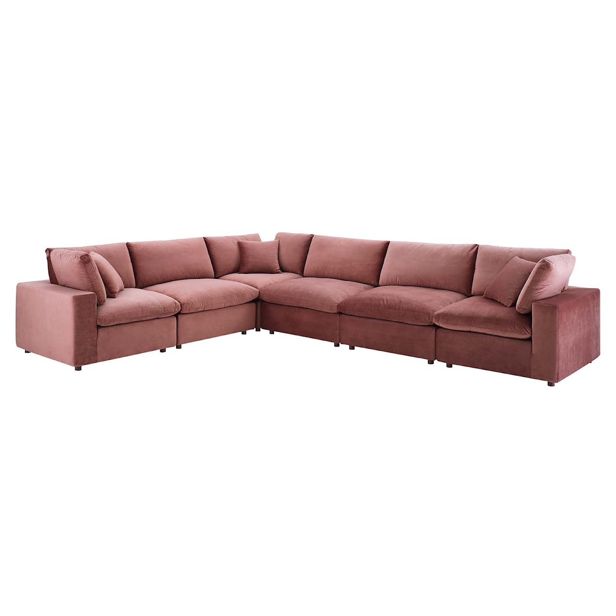 Modway Commix 6-Piece Sectional Sofa